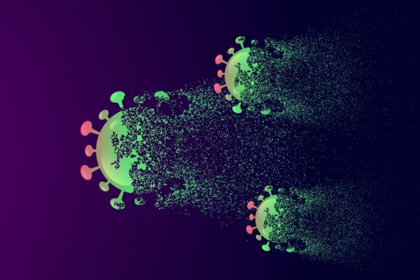 Illustration showing the global spread of new virus 2025 with bird flu mutation alert and pandemic risk